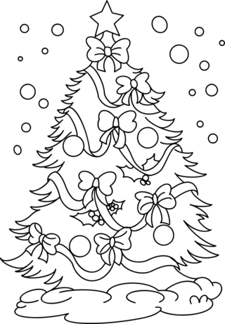 Christmas 39 - Holiday coloring pages - Coloriages - 10doigts.fr