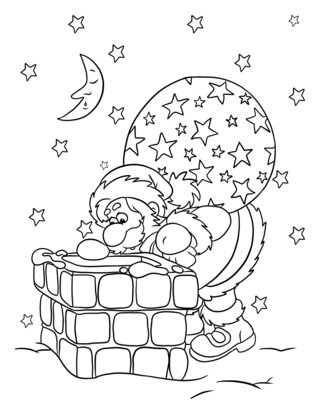 Christmas 41 - Holiday coloring pages - Coloriages - 10doigts.fr