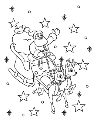 Christmas 43 - Holiday coloring pages - Coloriages - 10doigts.fr
