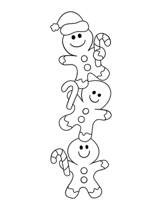 Christmas 44 - Holiday coloring pages - Coloriages - 10doigts.fr