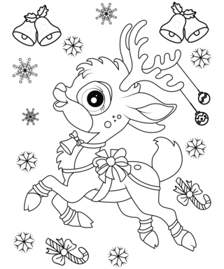 Christmas 47 - Holiday coloring pages - Coloriages - 10doigts.fr