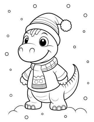 Christmas 53 - Holiday coloring pages - Coloriages - 10doigts.fr