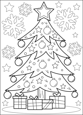 Christmas 54 - Holiday coloring pages - Coloriages - 10doigts.fr