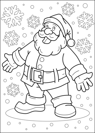 Christmas 55 - Holiday coloring pages - Coloriages - 10doigts.fr