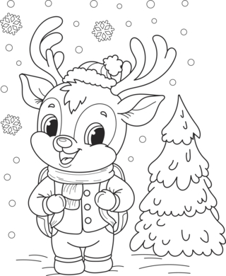 Christmas 59 - Holiday coloring pages - Coloriages - 10doigts.fr