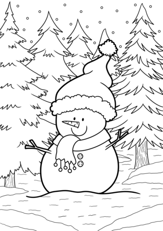 Christmas 63 - Holiday coloring pages - Coloriages - 10doigts.fr