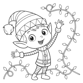 Christmas 66 - Holiday coloring pages - Coloriages - 10doigts.fr