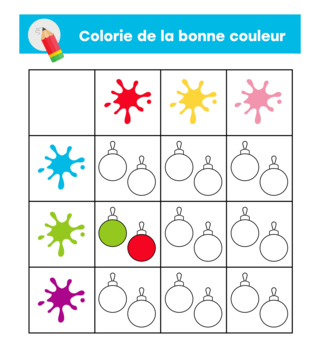 Christmas 78 - Holiday coloring pages - Coloriages - 10doigts.fr