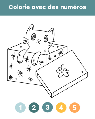Christmas 83 - Holiday coloring pages - Coloriages - 10doigts.fr
