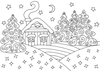 Noel13 - Holiday coloring pages - Coloriages - 10doigts.fr