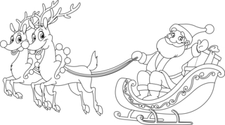 Christmas2 - Holiday coloring pages - Coloriages - 10doigts.fr