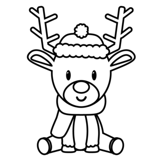 Noel25 - Holiday coloring pages - Coloriages - 10doigts.fr