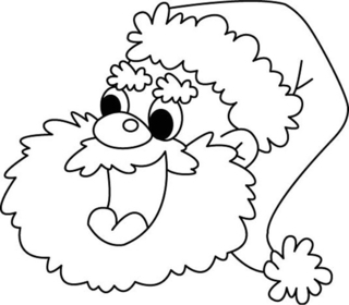 Santa Claus 34 - Holiday coloring pages - Coloriages - 10doigts.fr