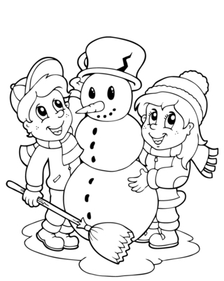 noel27 - Holiday coloring pages - Coloriages - 10doigts.fr