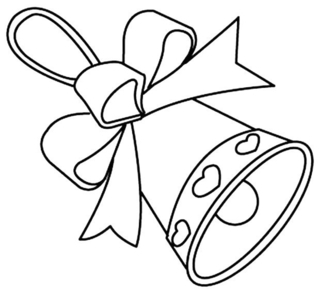Bells 02 - Holiday coloring pages - Coloriages - 10doigts.fr