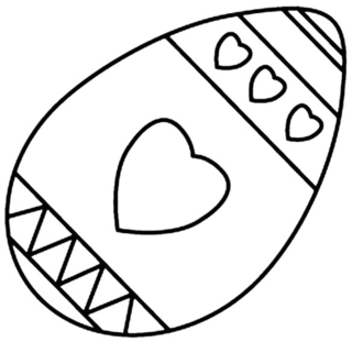 Eggs 10 - Holiday coloring pages - Coloriages - 10doigts.fr