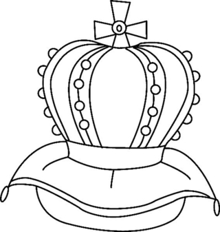 Crown 01 - Fantastic coloring pages - Coloriages - 10doigts.fr
