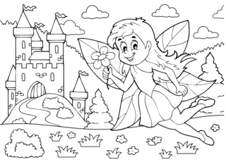 Fantastic2 - Fantastic coloring pages - Coloriages - 10doigts.fr