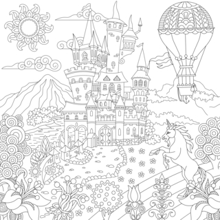 Fantastic7 - Fantastic coloring pages - Coloriages - 10doigts.fr