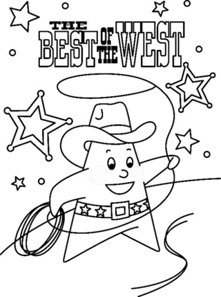 Sheriff 01 - Coloreados fantásticos - Coloriages - 10doigts.fr