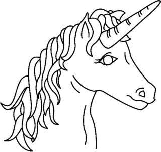 Unicorn 03 - Fantastic coloring pages - Coloriages - 10doigts.fr