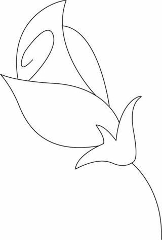 Flower 018 - Coloring pages of flowers, fruits, and vegetables - Coloring book - 10doigts.com