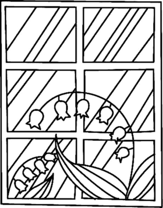Flowers 027 - Coloring pages of flowers, fruits, and vegetables - Coloring book - 10doigts.com