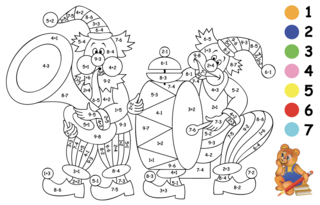 Magic coloring 2 - Coloring games - Coloriages - 10doigts.fr