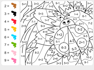 Magic coloring 3 - Coloring games - Coloriages - 10doigts.fr