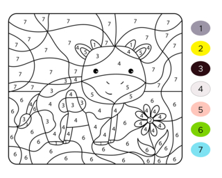 Magic Coloring 8 - Coloring games - Coloriages - 10doigts.fr