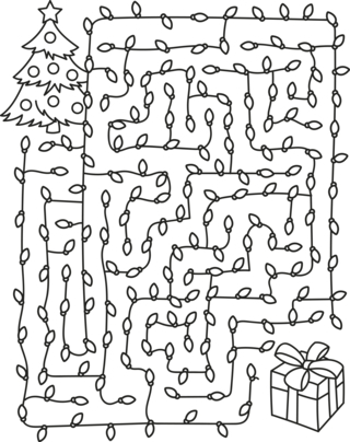 Christmas 82 - Coloring games - Coloriages - 10doigts.fr