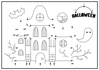 Halloween47 - Coloring games - Coloriages - 10doigts.fr