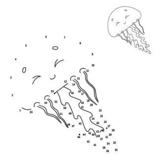 Connect-the-dots10 - Coloring games - Coloriages - 10doigts.fr