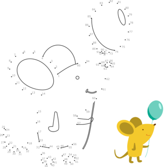 Connect-the-dots5 - Coloring games - Coloriages - 10doigts.fr
