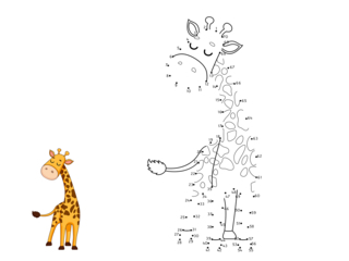 Connect the Dots 7 - Coloring games - Coloriages - 10doigts.fr