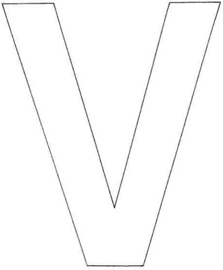 Capital V - Letter and number coloring pages - Coloring book - 10doigts.com
