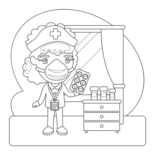 Metier14 - Occupation coloring pages - Coloring book - 10doigts.com