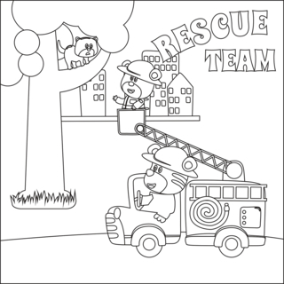Metier16 - Occupation coloring pages - Coloring book - 10doigts.com