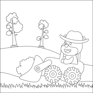 Metier18 - Occupation coloring pages - Coloring book - 10doigts.com