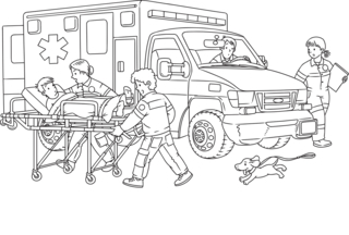 Career21 - Occupation coloring pages - Coloring book - 10doigts.com
