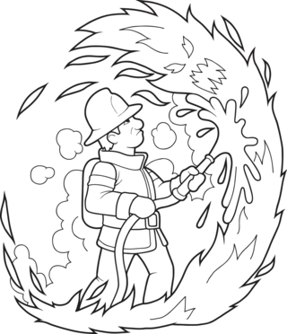 Profession3 - Occupation coloring pages - Coloring book - 10doigts.com