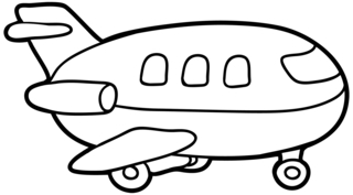 Avión 20 - Coloreables de vehículos - Coloreables - 10doigts.com