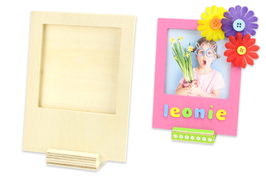 Wooden Photo Frames - Wooden Supports - 10doigts.fr