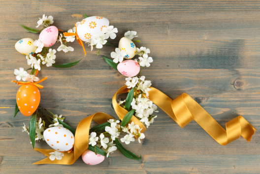 Easter Wreaths - Creative Activities Easter - 10doigts.fr