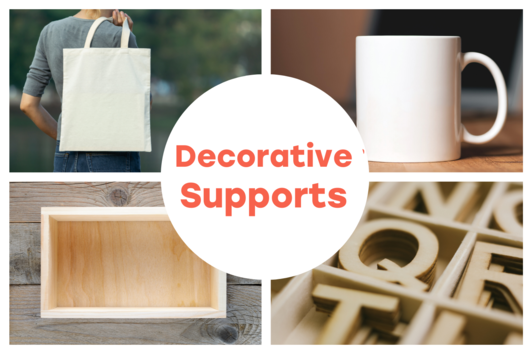 Decorative Supports - Craft and hobbies supplies - 10doigts.fr