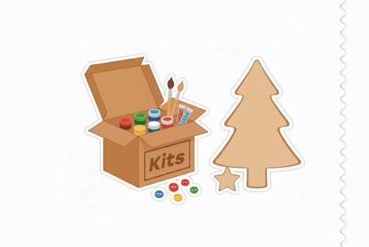 Christmas Creative Kits for Children - Creative Christmas Activities - 10doigts.fr