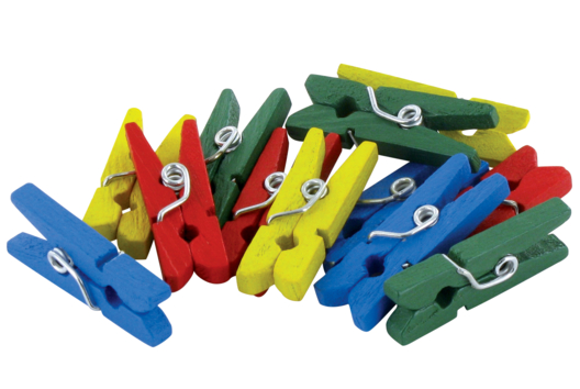 Pinzas de madera - Accesorios de Manualidades - 10doigts.fr