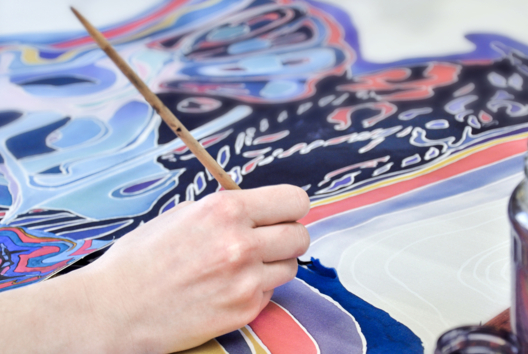 Silk Painting - Visual arts - 10doigts.fr
