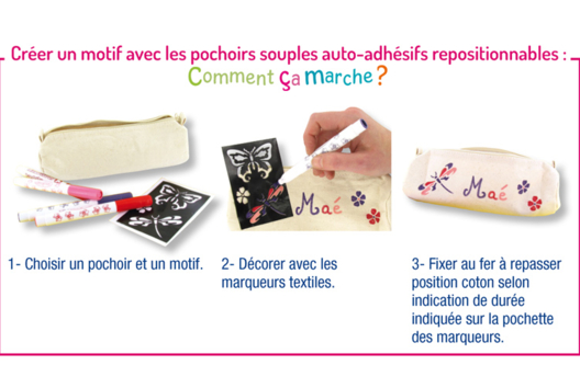 Natural Cotton Shoulder Bag with 3 Pockets - 7 - Mother's Day Crafts - 10doigts.com - Mother's Day Crafts - 10doigts.fr - 2