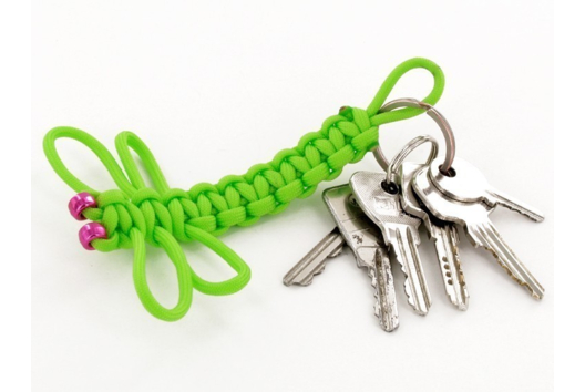 Dragonfly Keychain in Paracord - 0 - Craft Activities to Make Your Keychains - 10doigts.com - Craft Activities to Make Your Keychains - 10doigts.fr